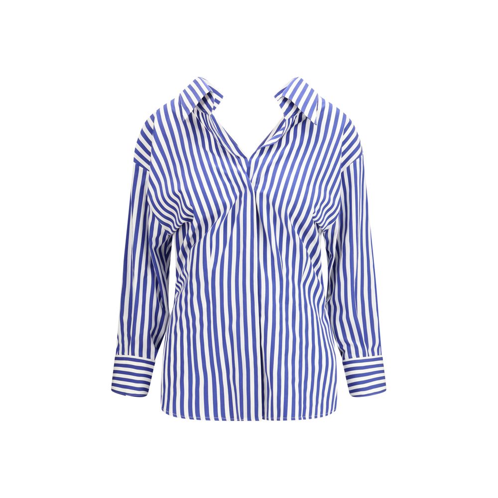 Givenchy Blaues Baumwollhemd mit Muster