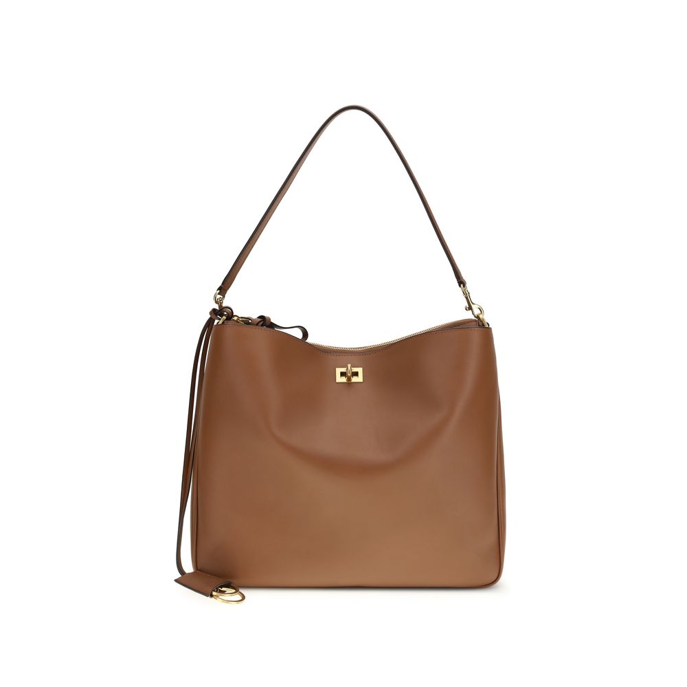 Balenciaga Beige Kalbsleder Bos Taurus Schultertasche