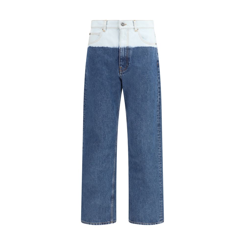 Marni Blaue Jeans aus Baumwolle im geraden Schnitt