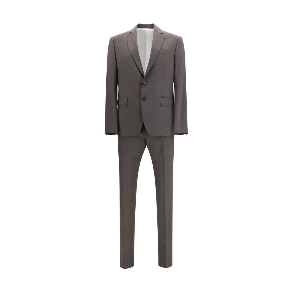 Dsquared² Grauer Zweiteiler aus Fleece-Wolle