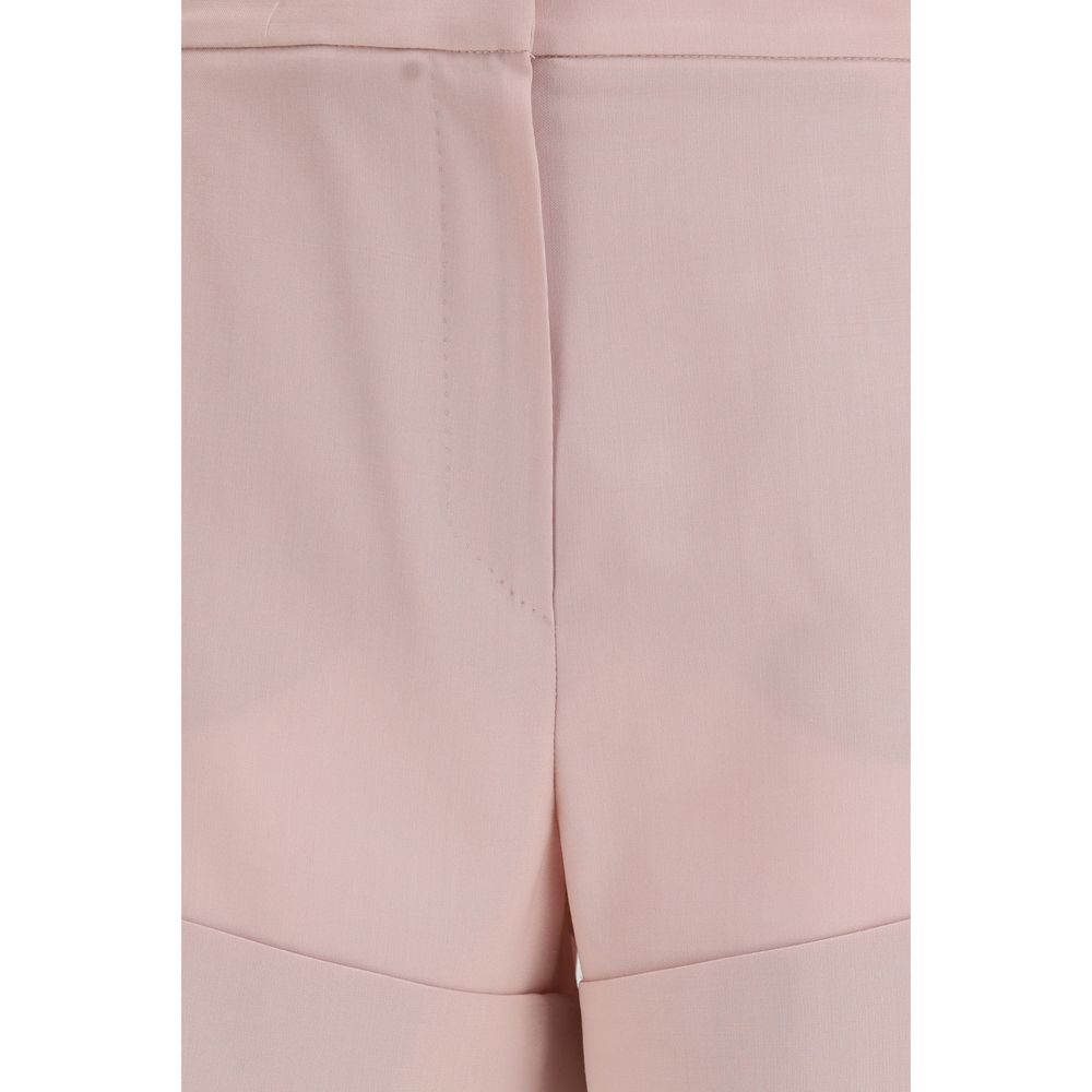 Max Mara Mehrfarbige Fleece-Woll-Bermudashorts