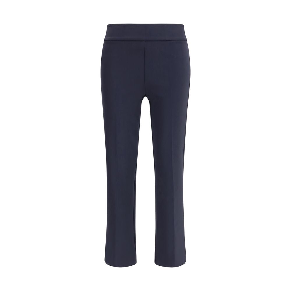 Avenue Montaigne Blaue Freizeithose aus Polyamid