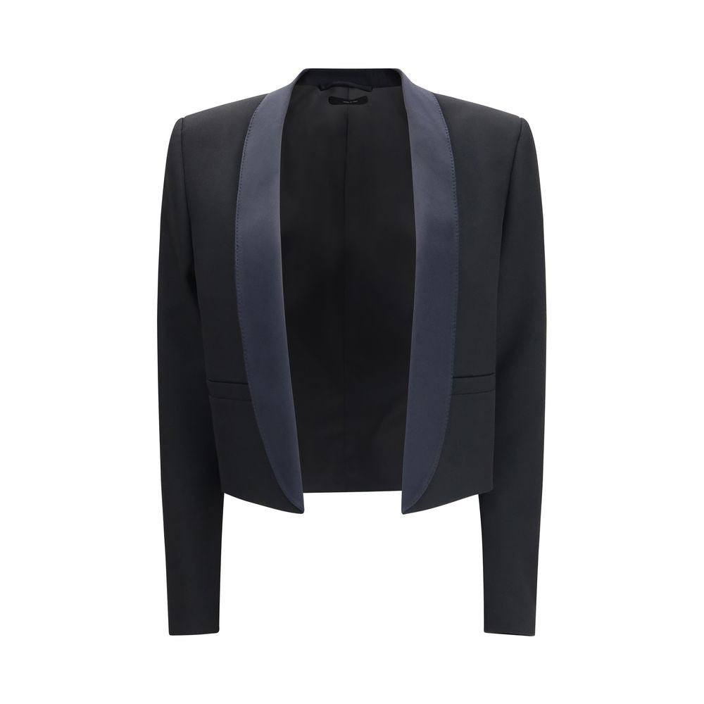 Tom Ford Schwarze Wolljacken und Mäntel