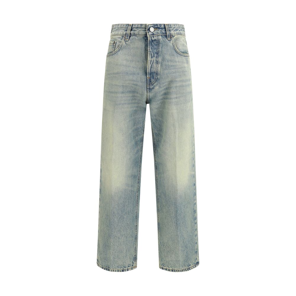 Haikure Blaue Jeans aus Baumwolle im geraden Schnitt