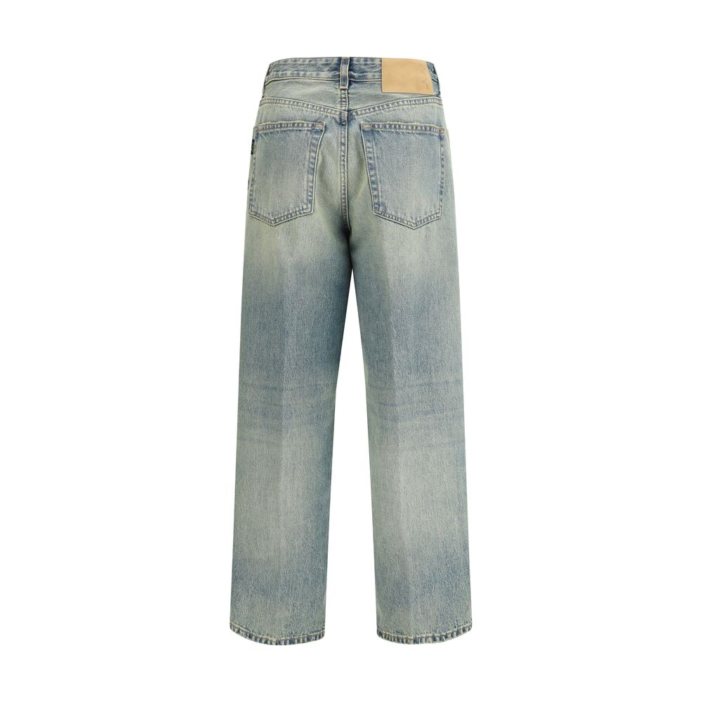 Haikure Blaue Jeans aus Baumwolle im geraden Schnitt