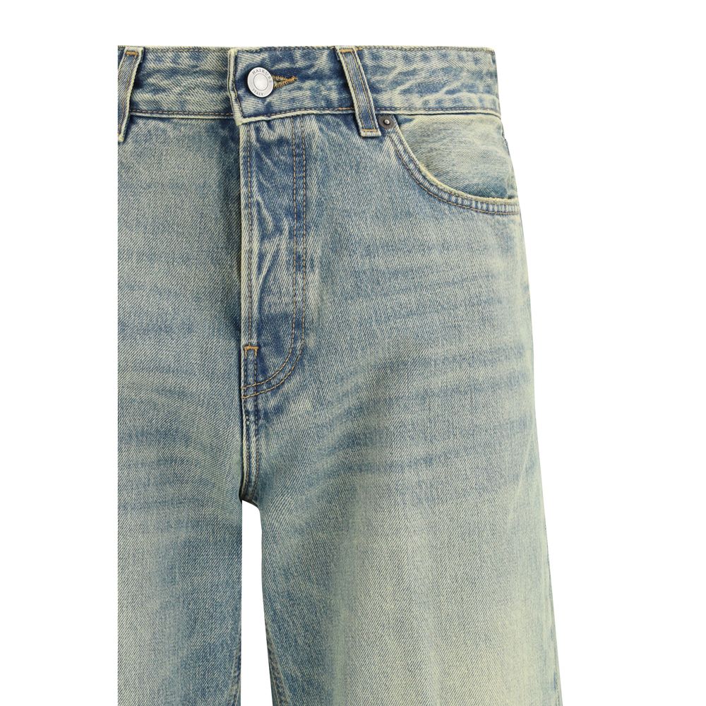 Haikure Blaue Jeans aus Baumwolle im geraden Schnitt