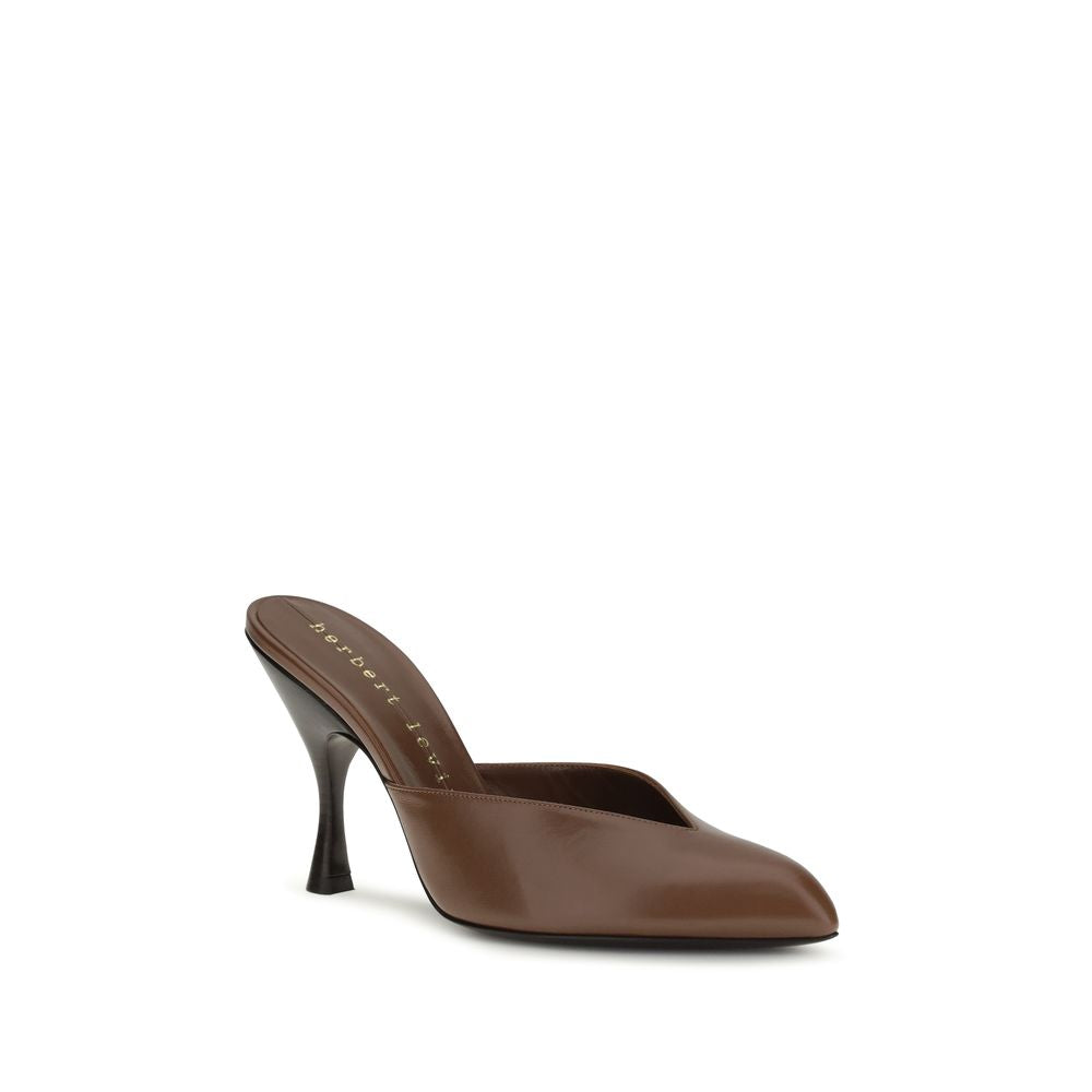 Herbert Levine Braune Kalbsleder Bos Taurus Mules