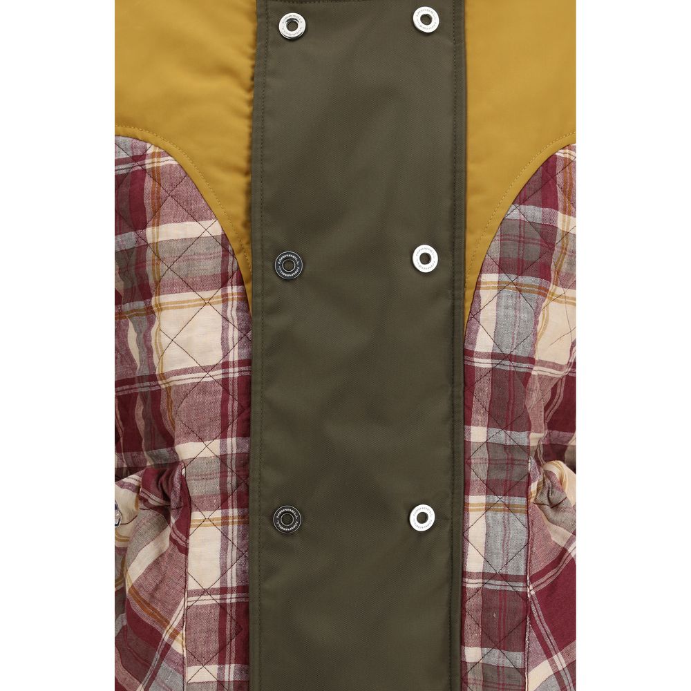 MARBELL Ärmellose Multicolor-Jacke aus Polyamid