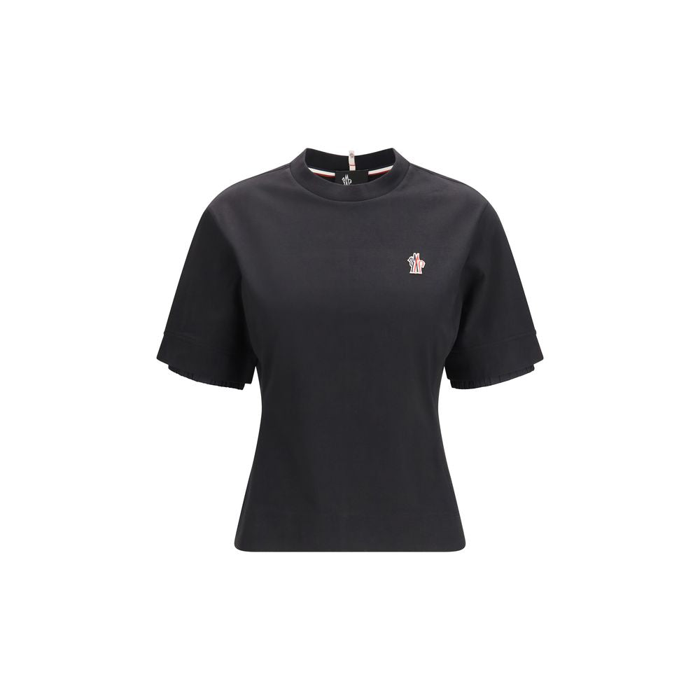 Moncler Grenoble Schwarzer Baumwoll-Sportswear-Artikel