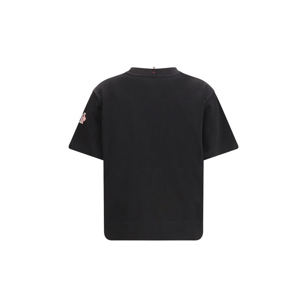 Moncler Grenoble Schwarzer Baumwoll-Sportswear-Artikel