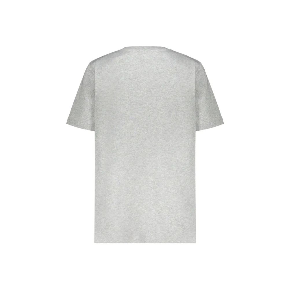 Balmain Graues Baumwoll-T-Shirt