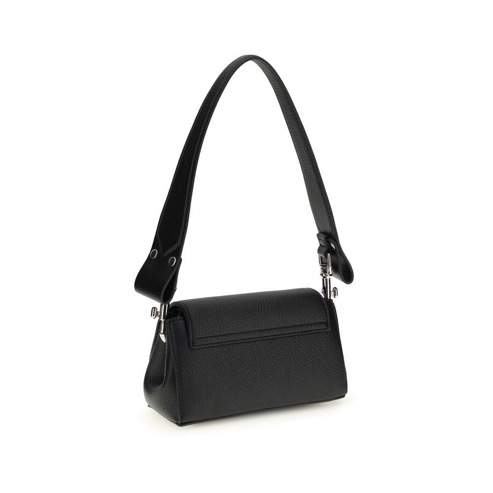 Vivienne Westwood Schwarze Schultertasche aus Polyurethan