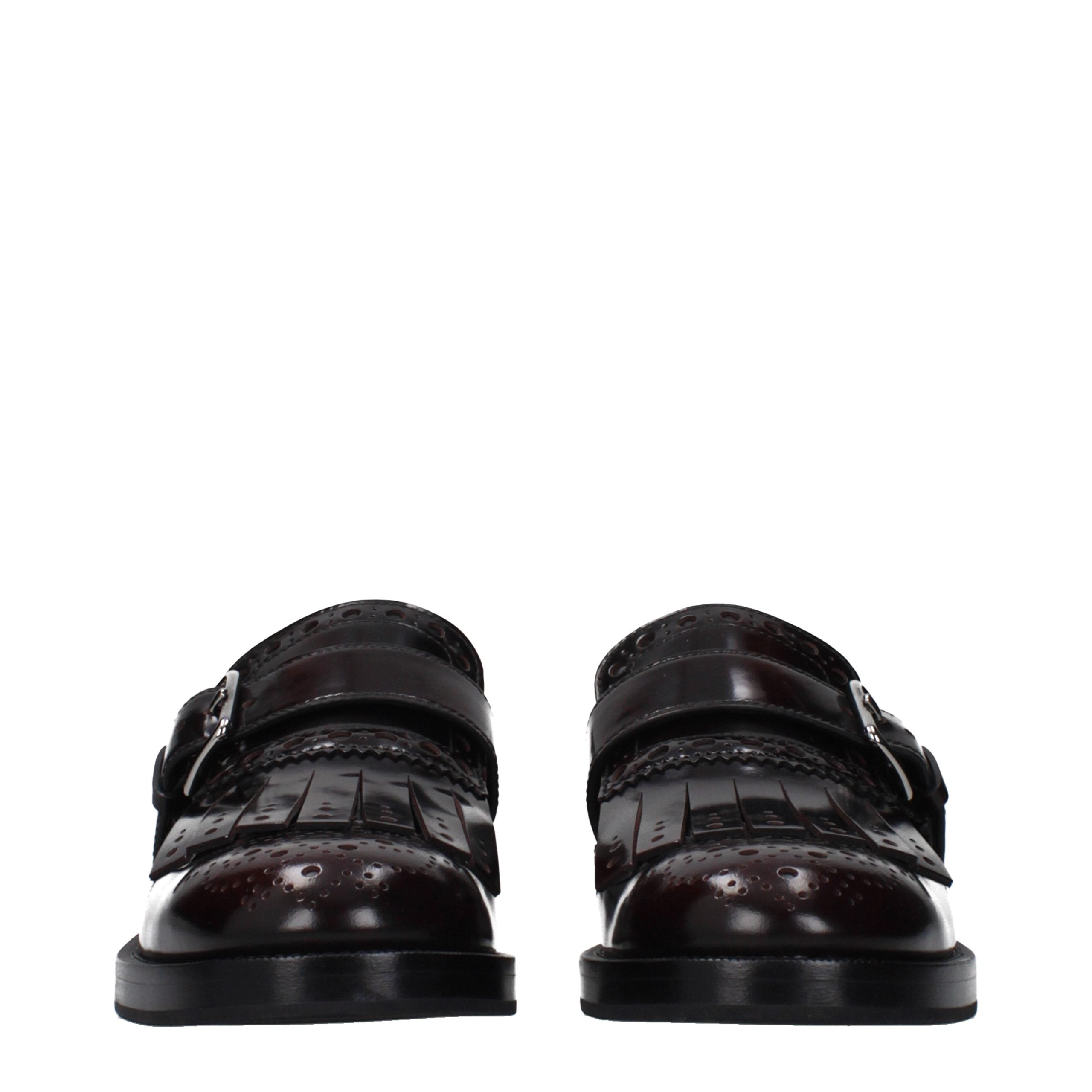 Church's Rote Leder-Slipper