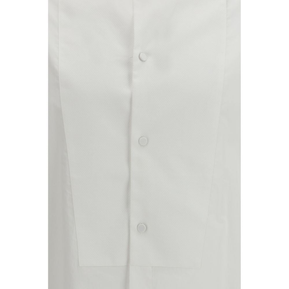 Tom Ford Weißes Baumwollkleidhemd
