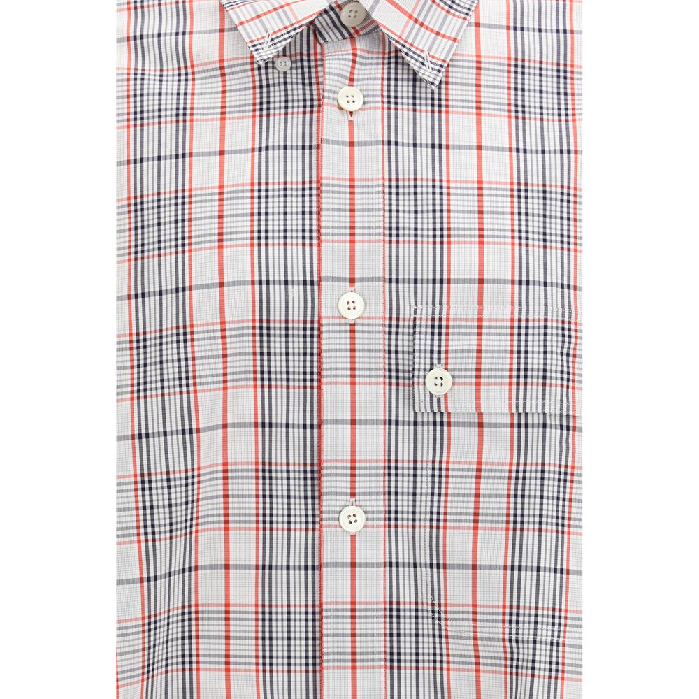 Thom Browne Mehrfarbiges Hemd mit Stoffmuster