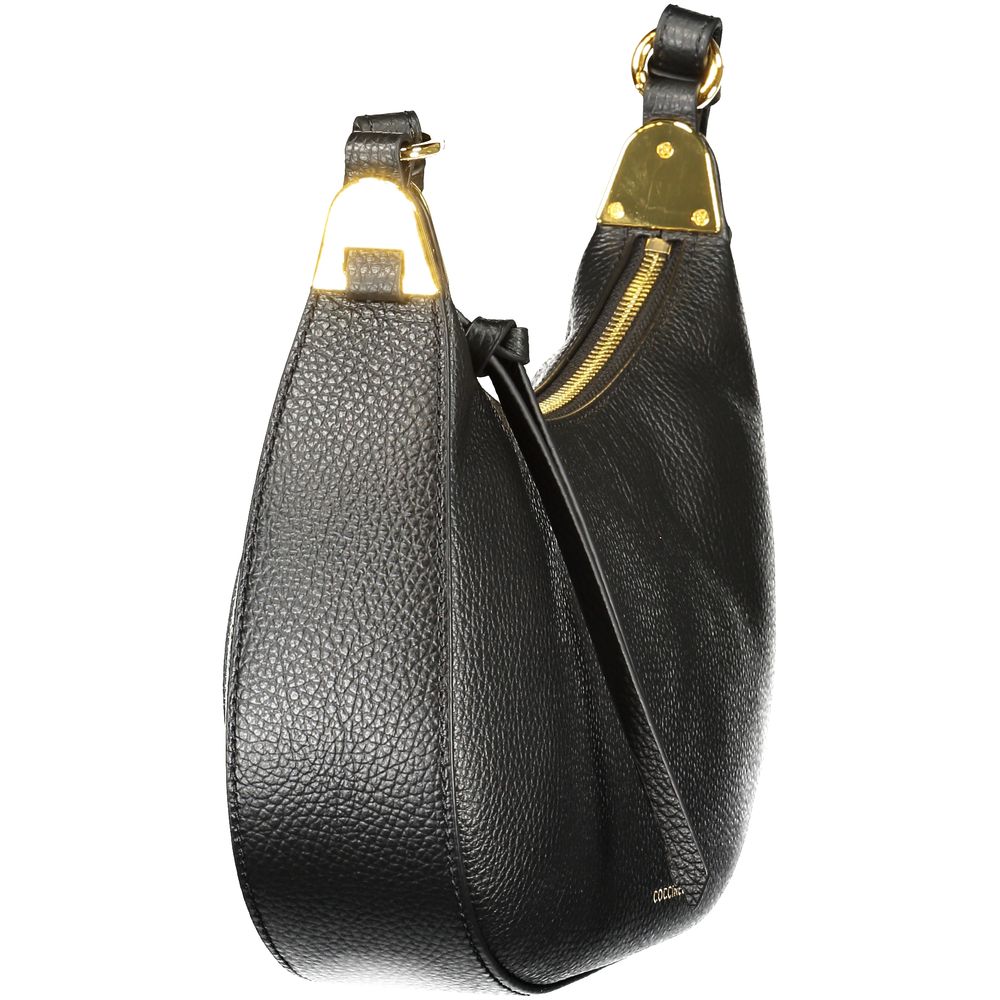 Coccinelle Schwarze Lederhandtasche
