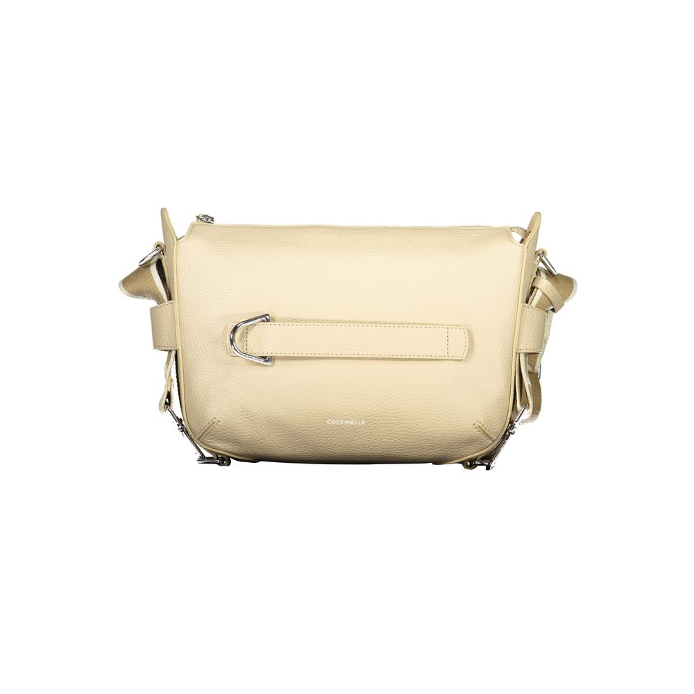 Coccinelle Damenhandtasche aus beigem Leder