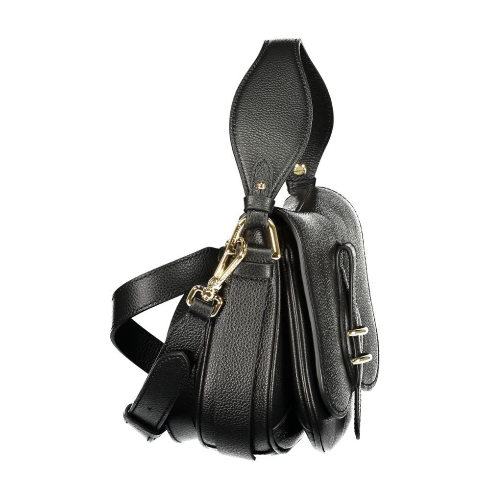Coccinelle Schwarze Leder Damentasche
