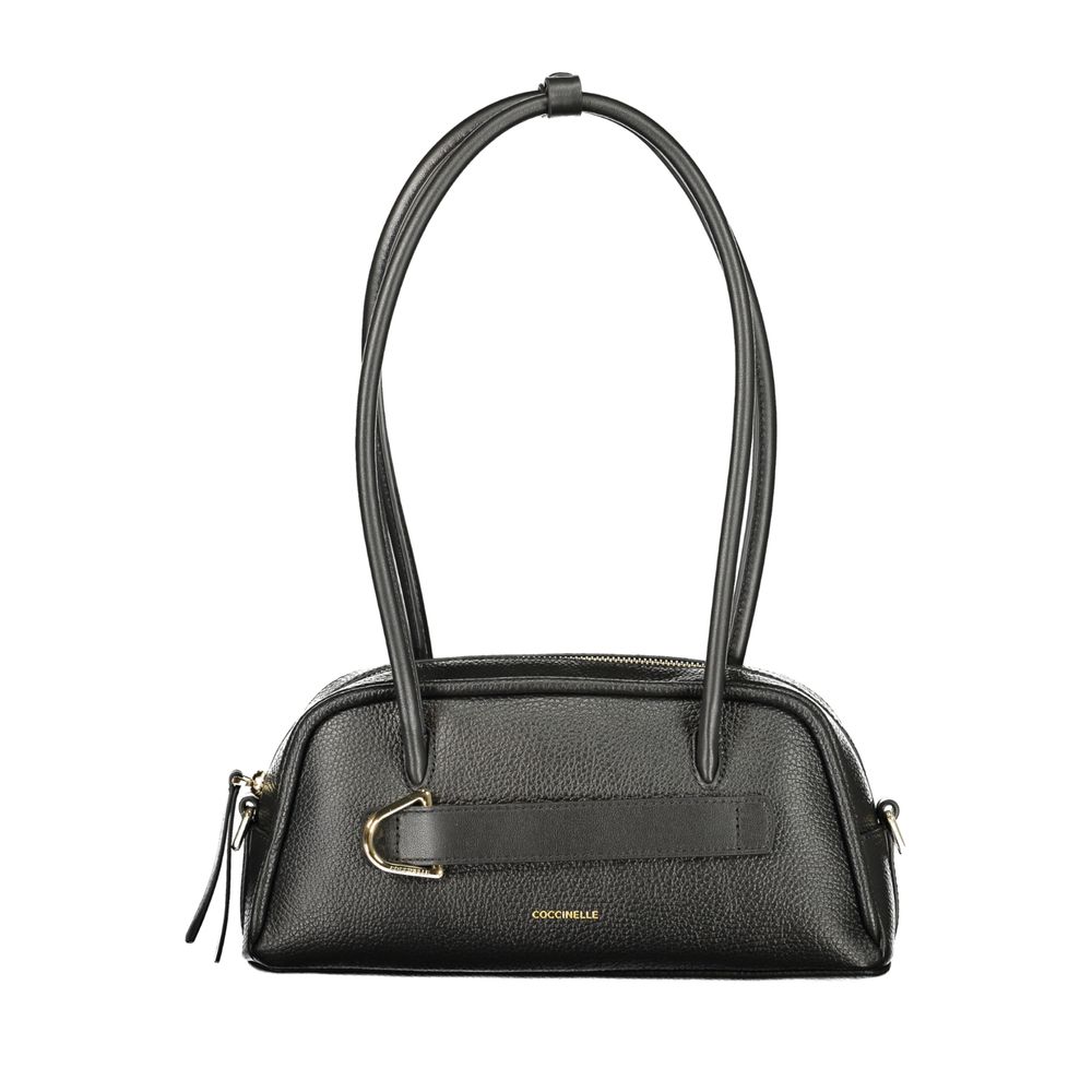 Coccinelle Schwarze Lederhandtasche