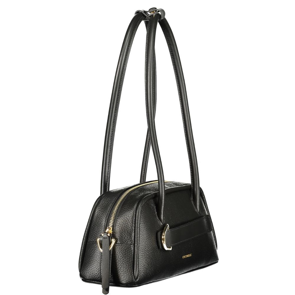 Coccinelle Schwarze Lederhandtasche