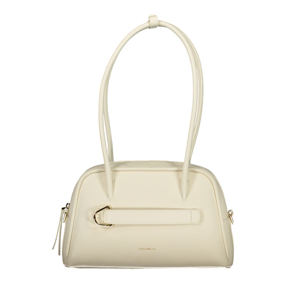 Coccinelle Bianco Pelle Damen Handtasche