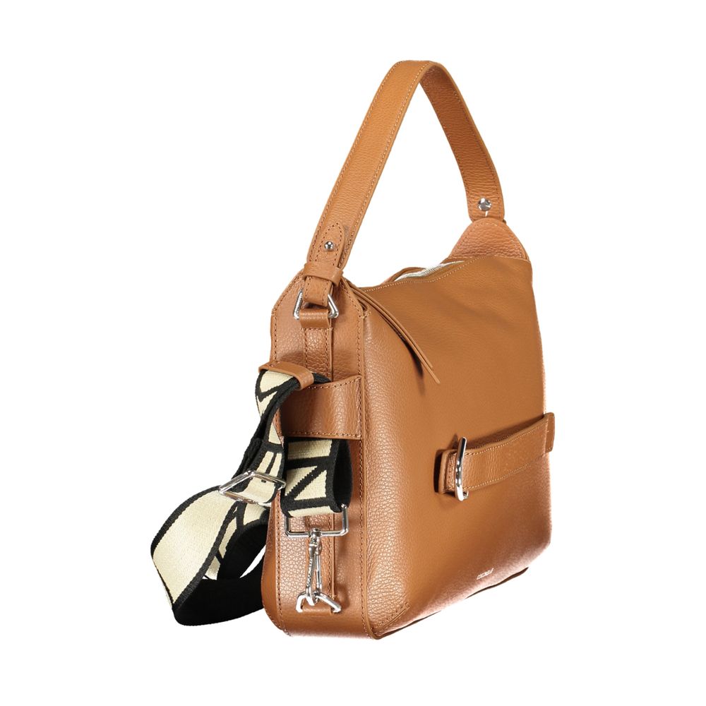 Coccinelle Damenhandtasche aus Marrone-Leder