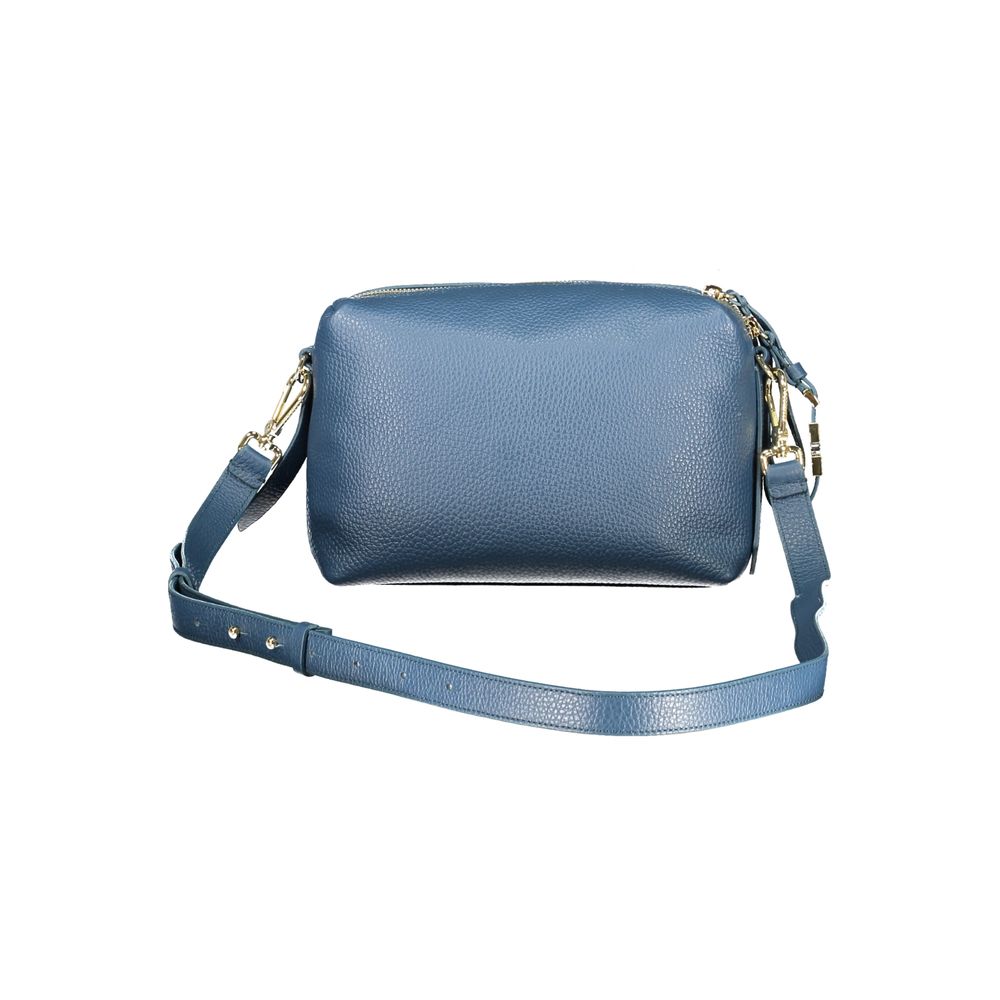Coccinelle Schultertasche Blu Pelle Donna