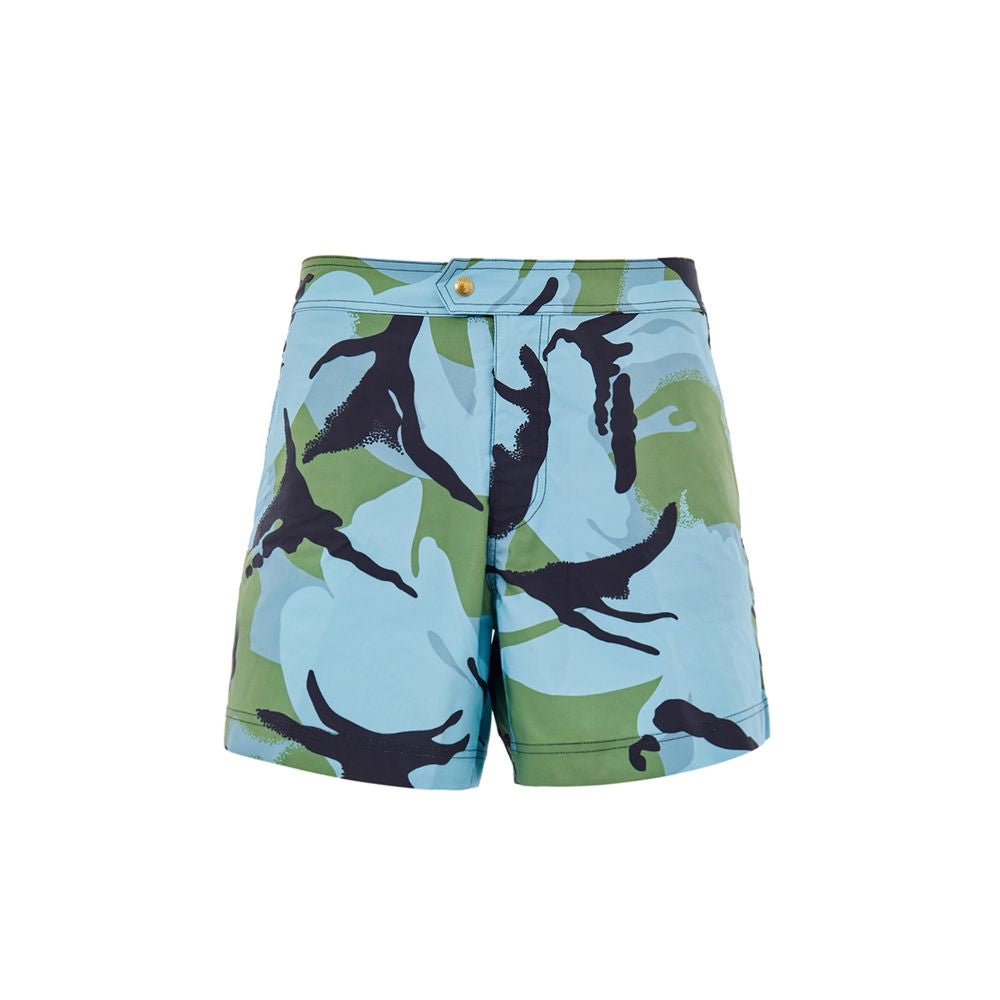 Tom Ford Mehrfarbige Badeshorts aus Polyamid