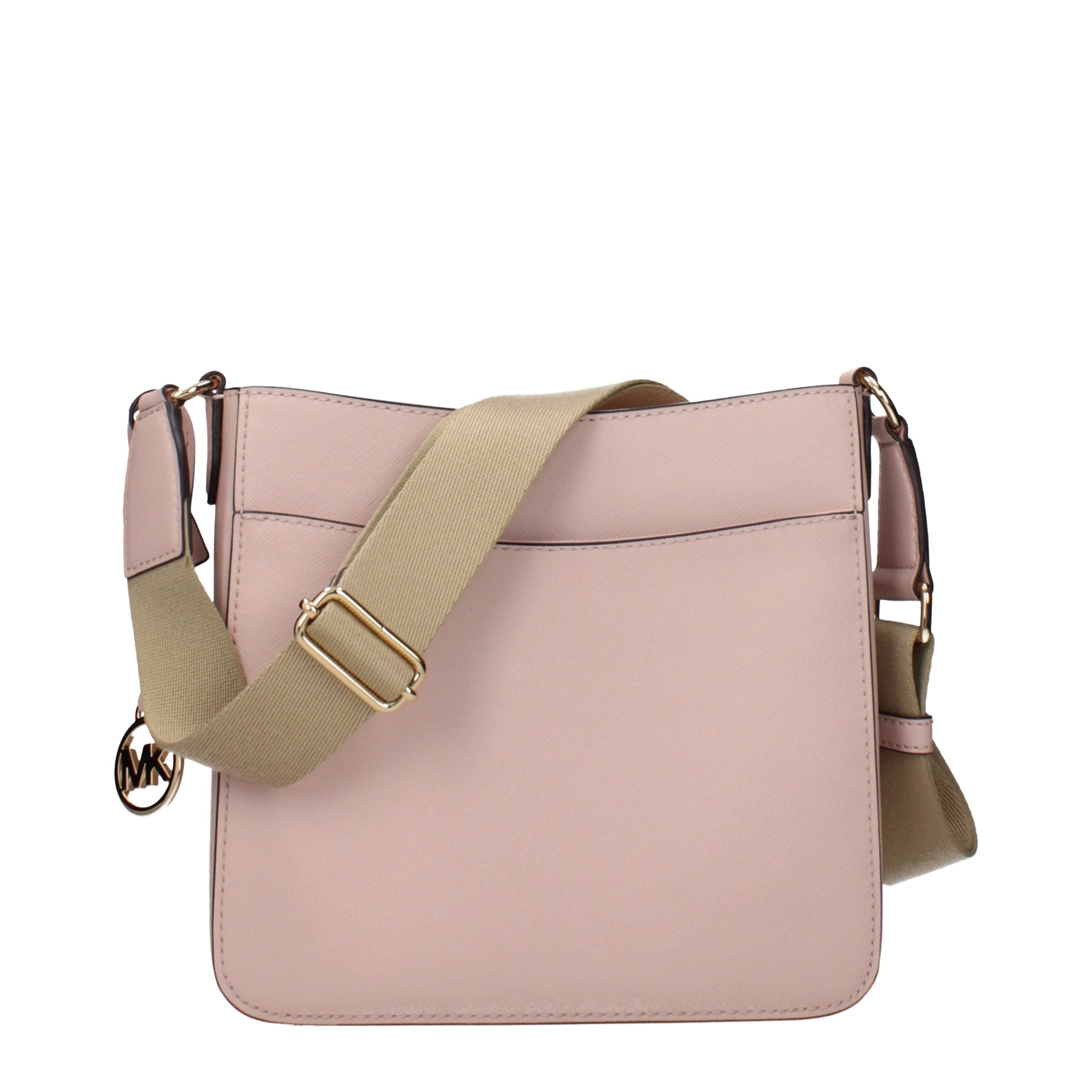 Michael Kors Schultertasche aus pinkfarbenem Leder
