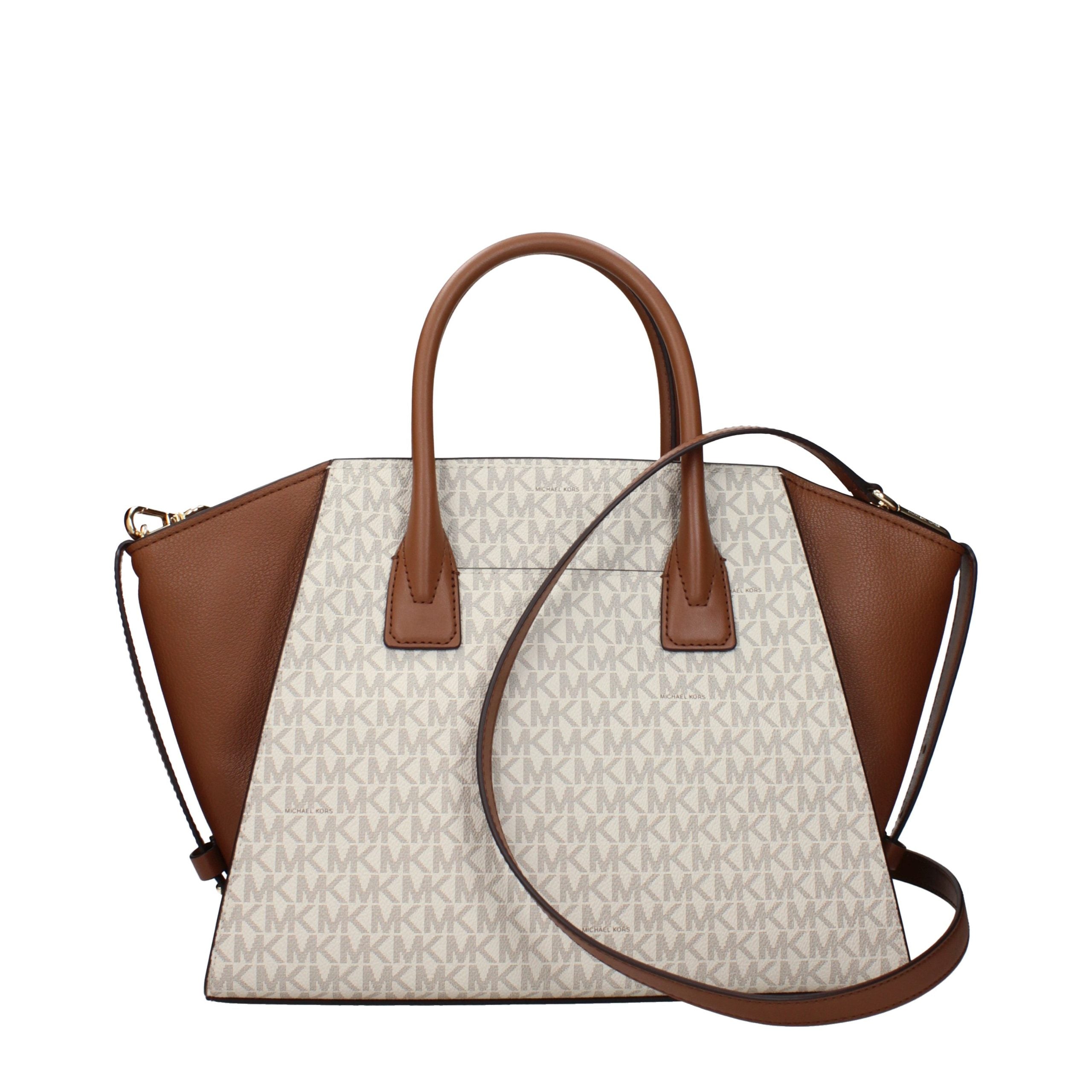 Michael Kors Beige Stoff-Handtasche