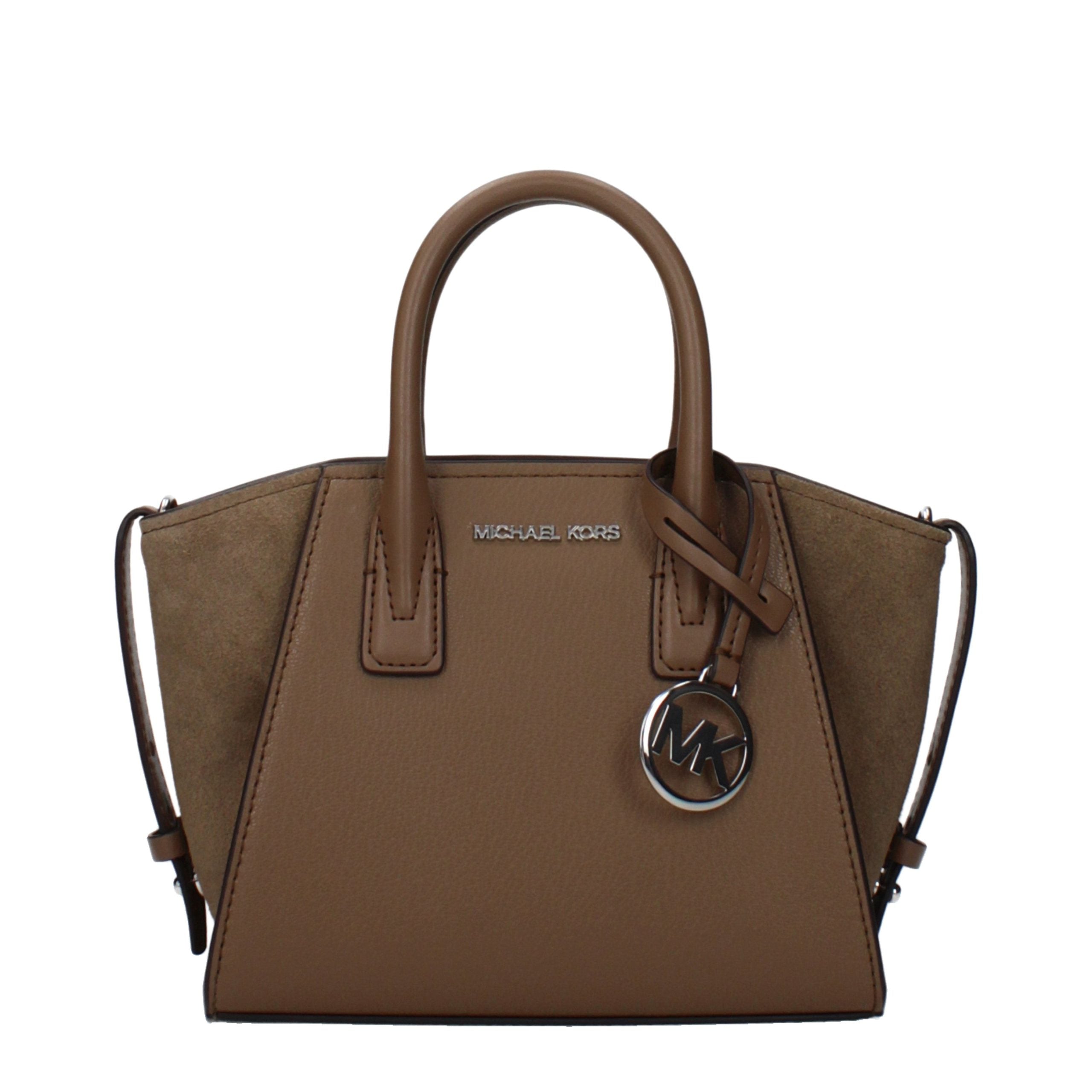 Michael Kors Braune Lederhandtasche