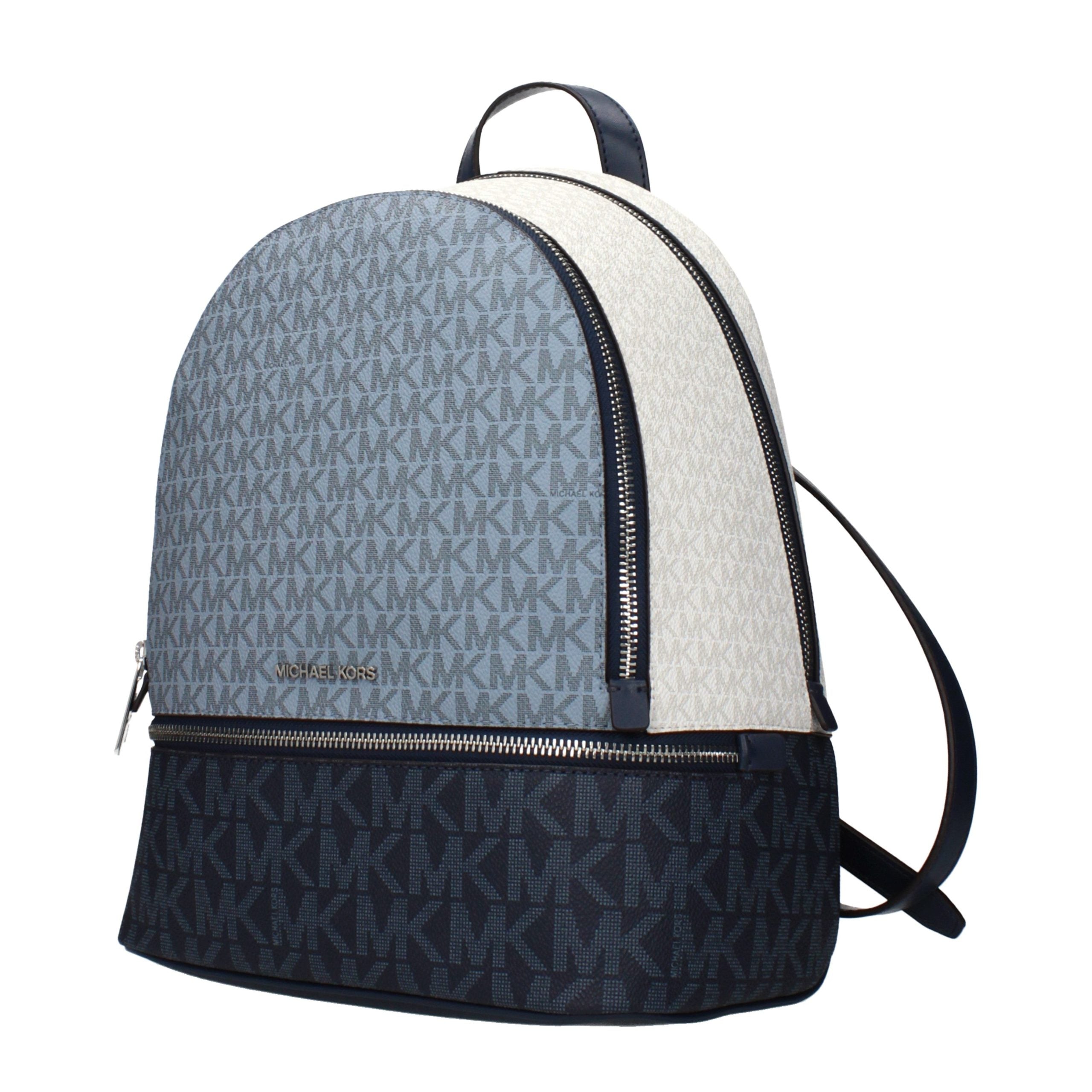 Michael Kors Blauer Stoffrucksack