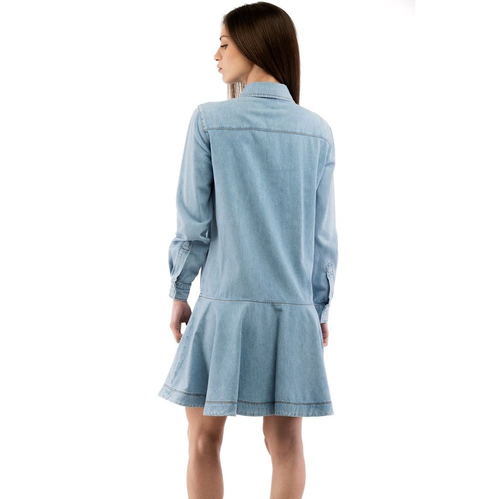 Love Moschino Multicolor Cotton Casual Dress