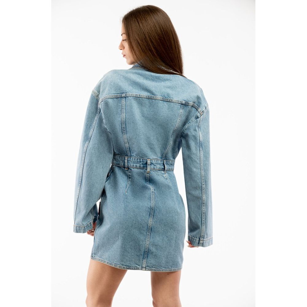 Moschino Mehrfarbige Jeansjacke aus Baumwolle