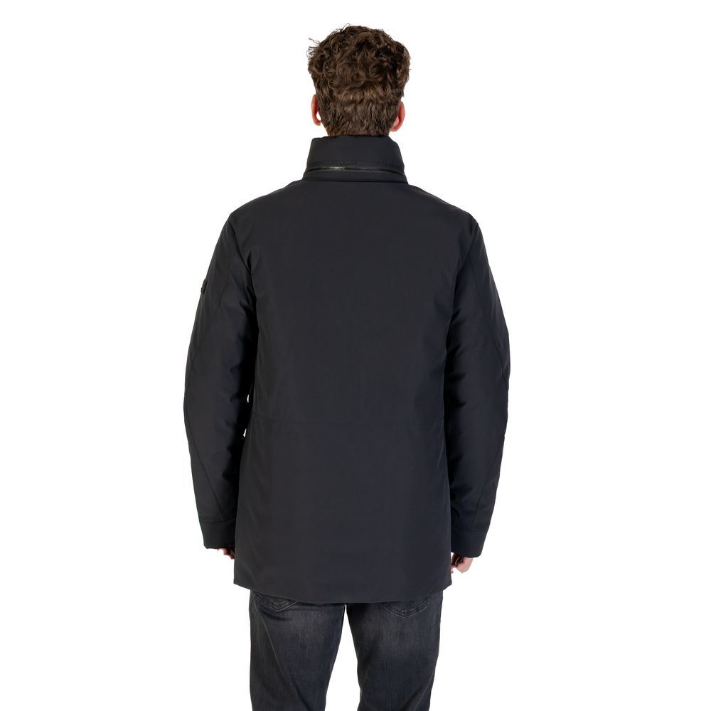 Peuterey Schwarzer Parka aus Polyester