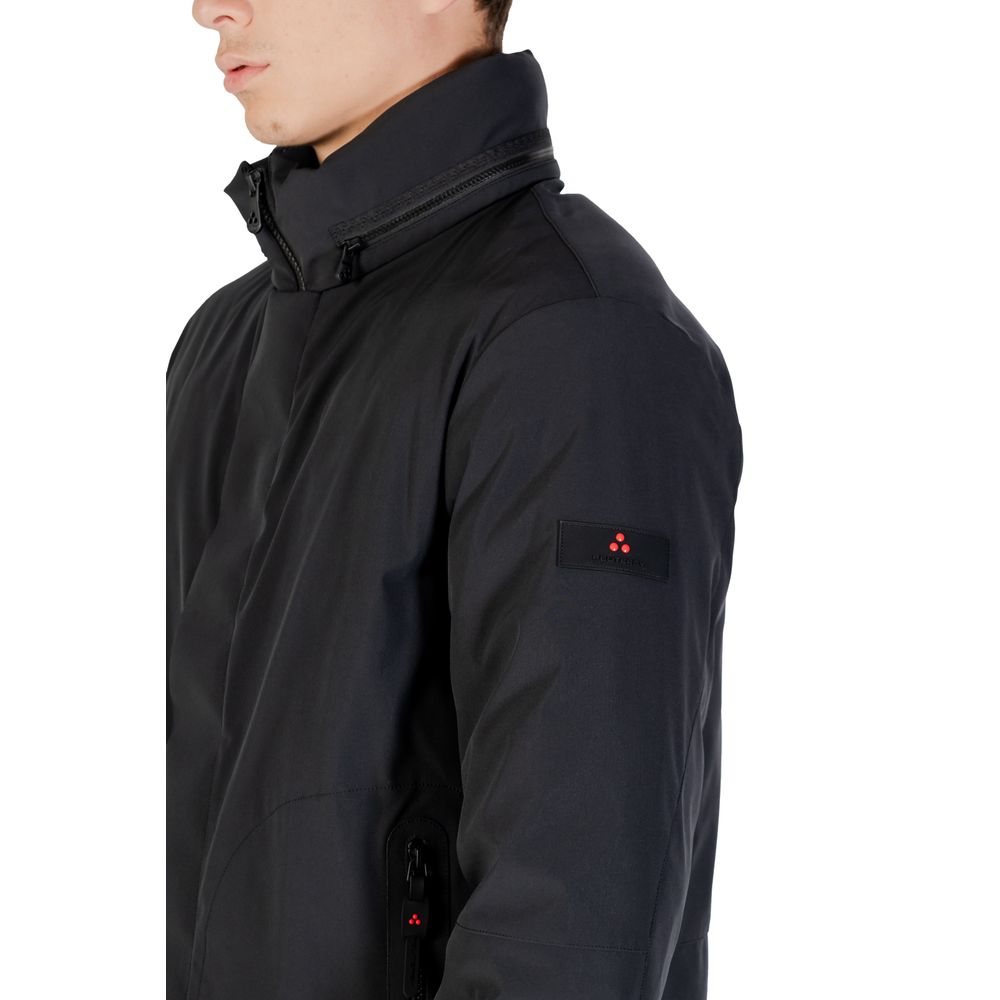 Peuterey Schwarzer Parka aus Polyester