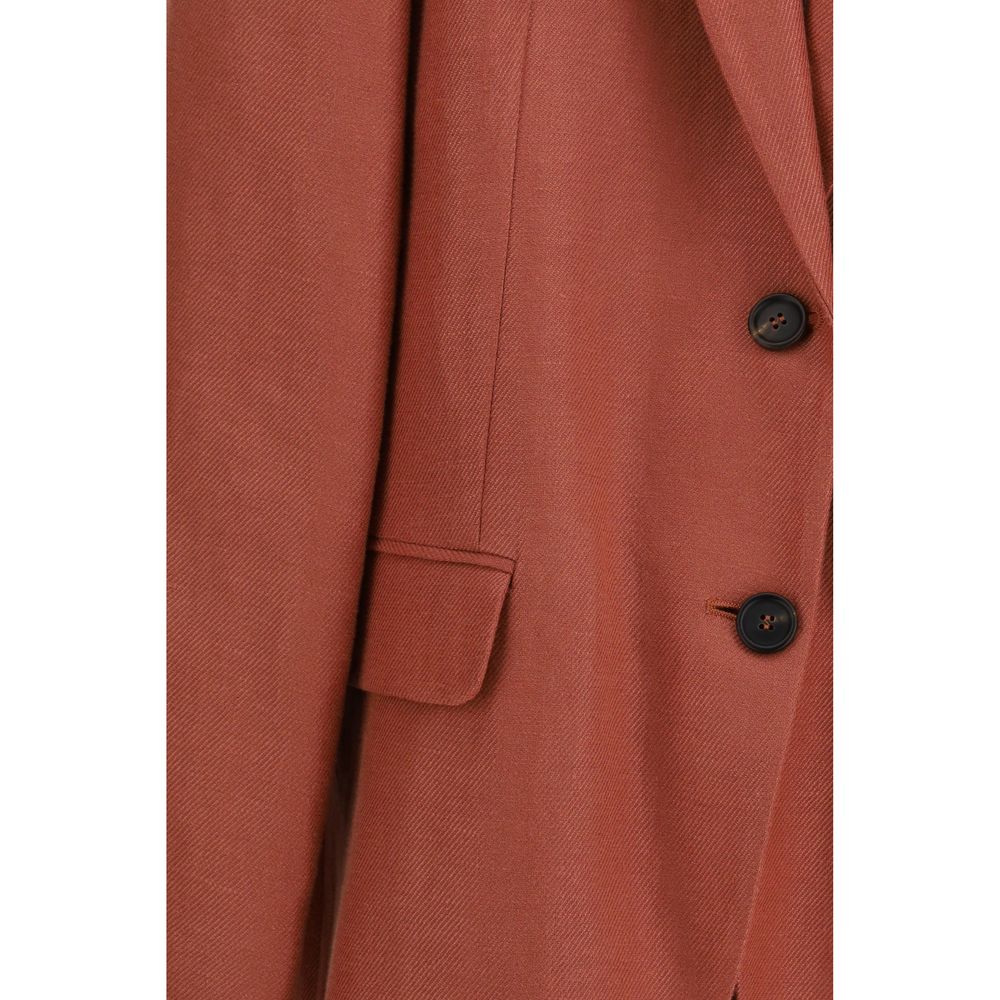 Brunello Cucinelli Mehrfarbiger Leinenblazer