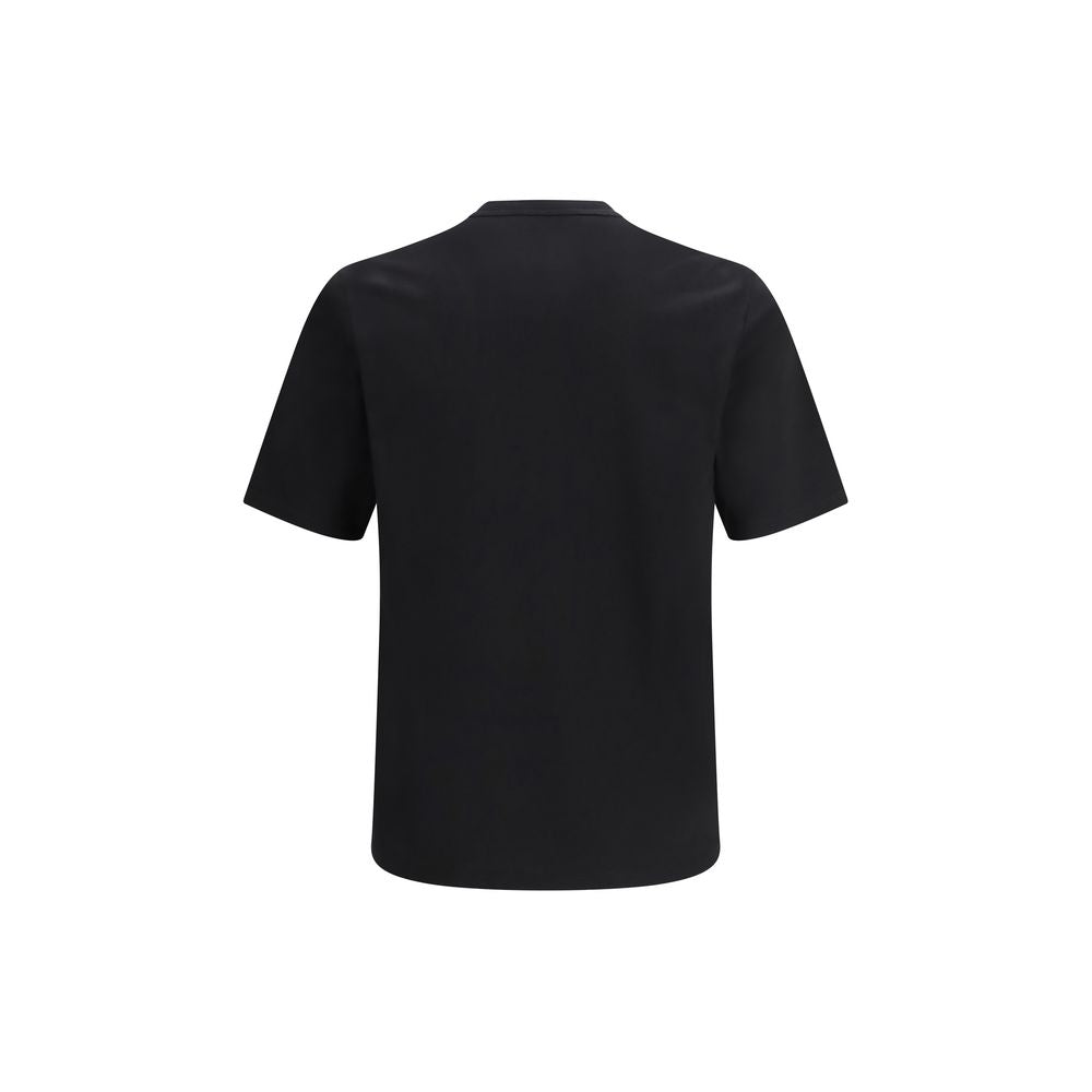 Saint Laurent Schwarzes Baumwoll-T-Shirt