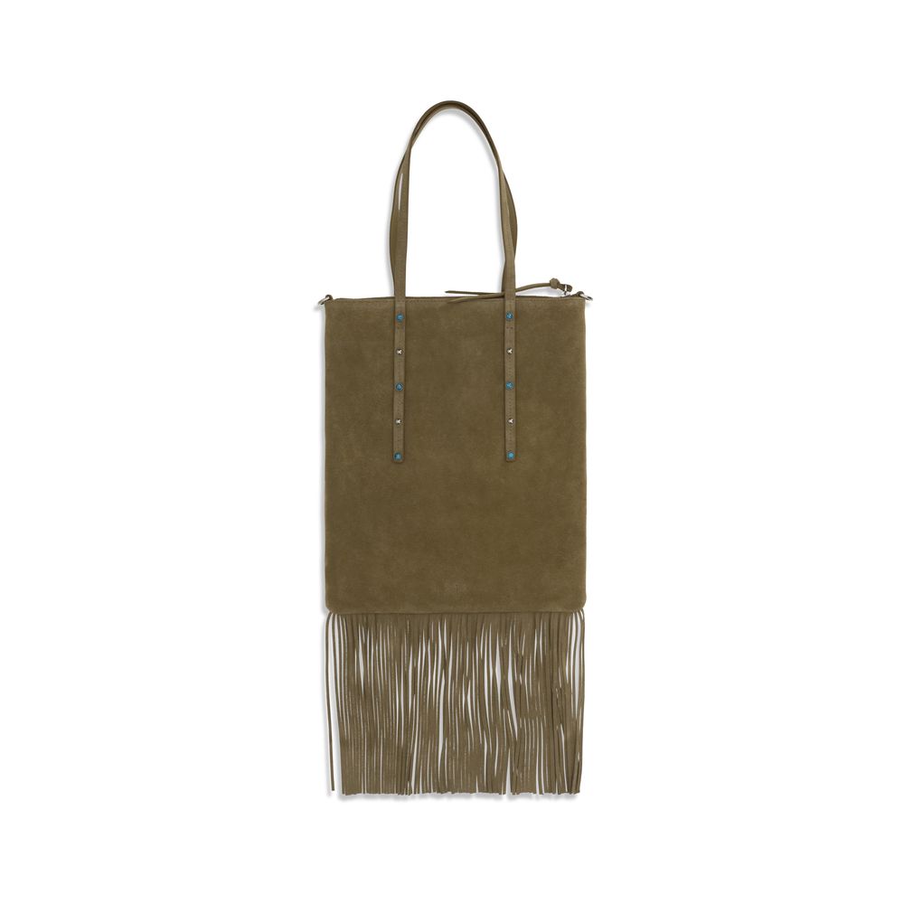 PINKO Bicolor Calf Leather Bos Taurus Schultertasche