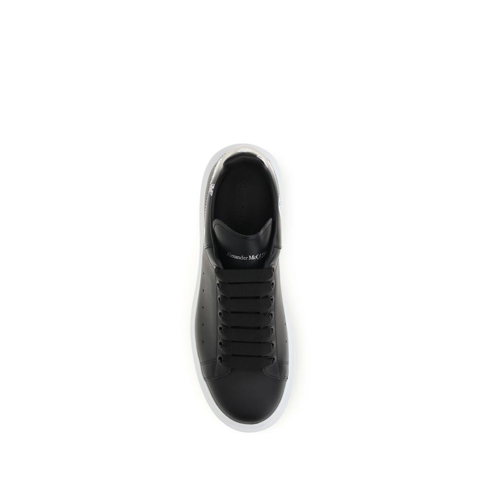 Alexander McQueen Schwarze Bos Taurus Kalbsleder Chunky Sneaker