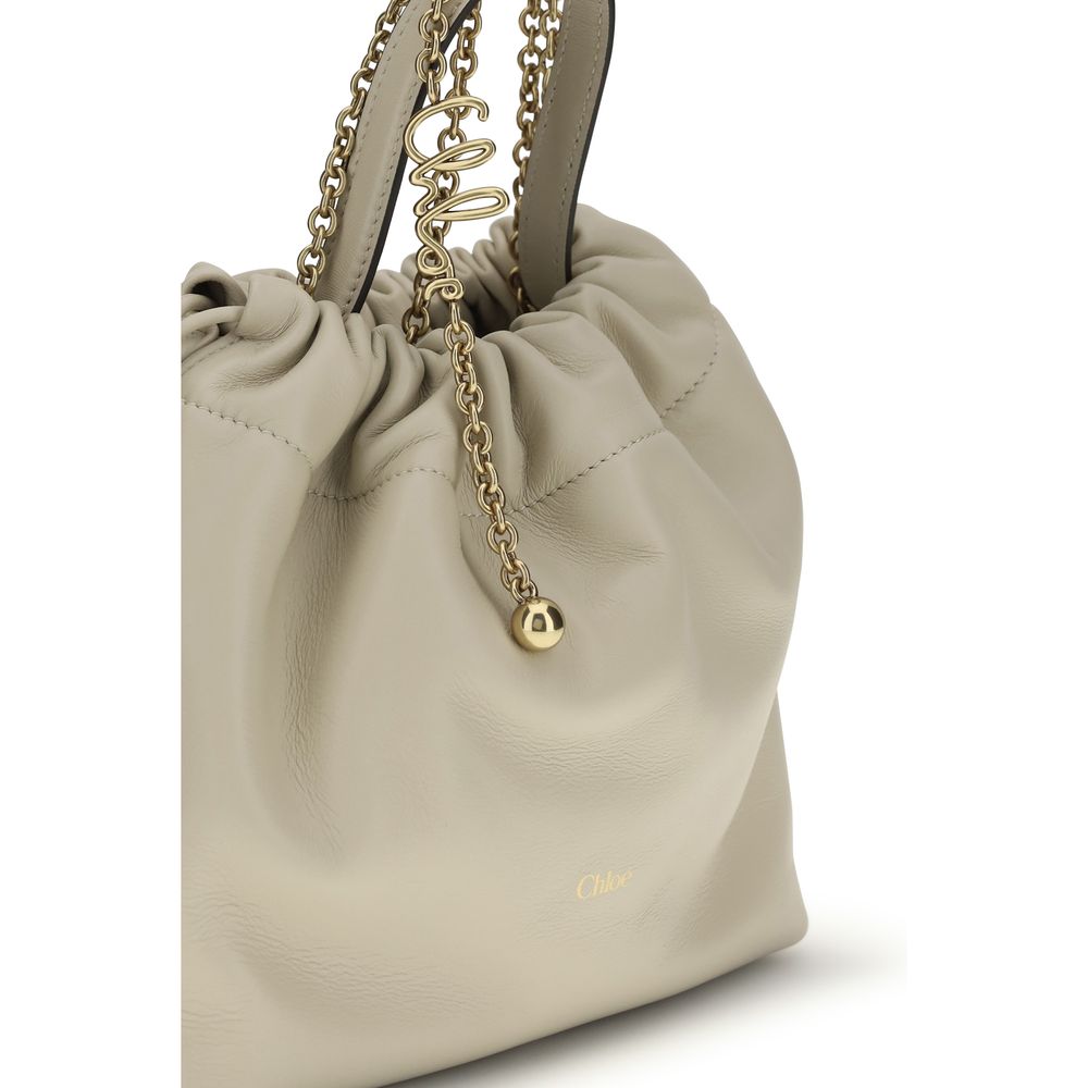 Chloé Beige Lamm Ovis Aries Aries Schultertasche