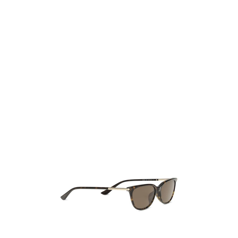Alexander McQueen Braune Sonnenbrille aus Acetat