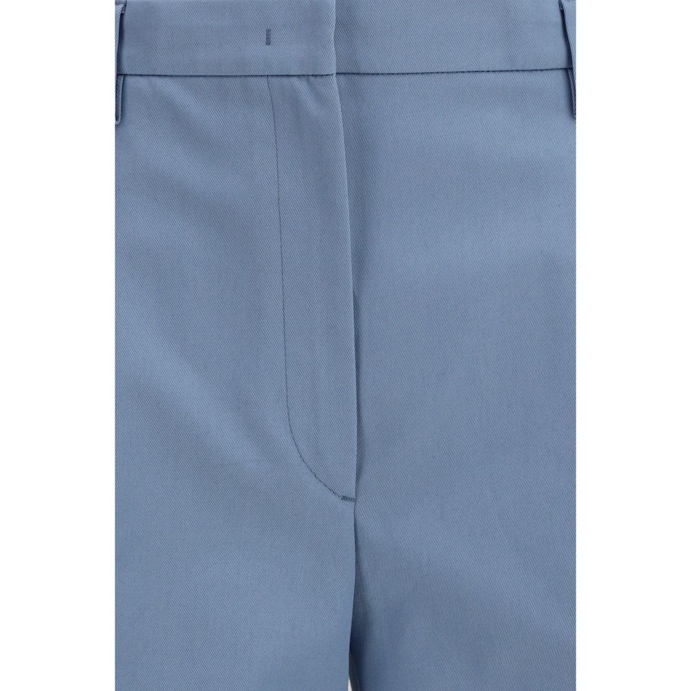 Prada Blaue Baumwoll-Chino-Hose