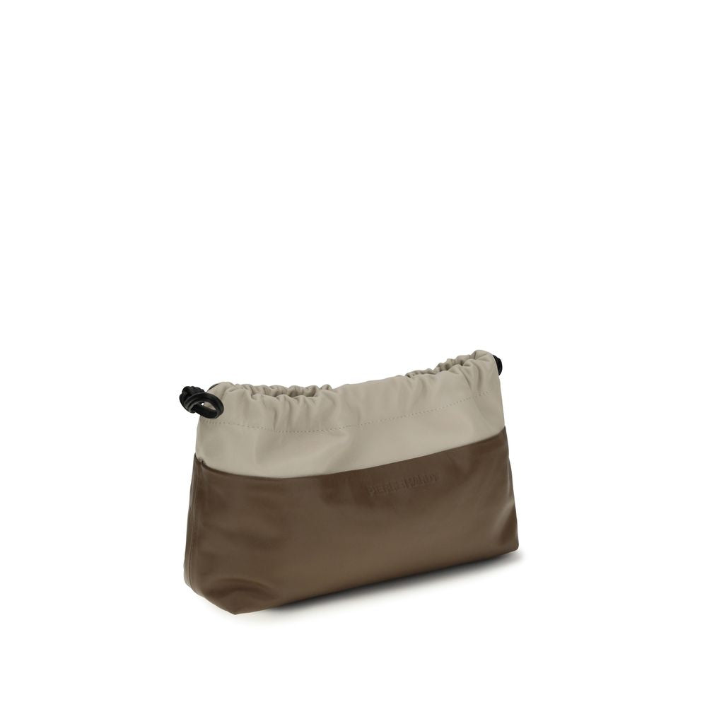 Pierre Hardy Braune Kalbsleder Bos Taurus Schultertasche