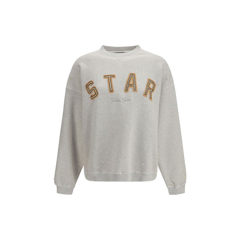 Golden Goose Grauer Baumwollpullover