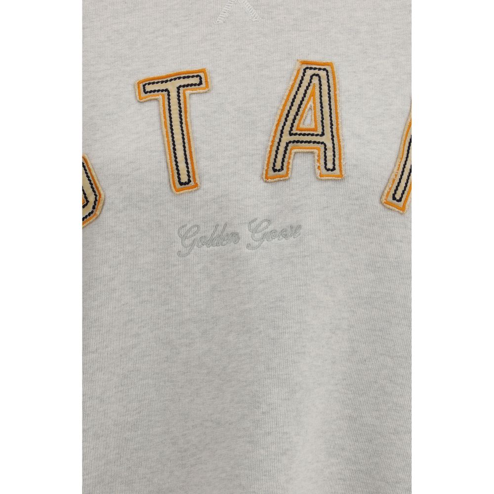 Golden Goose Grauer Baumwollpullover