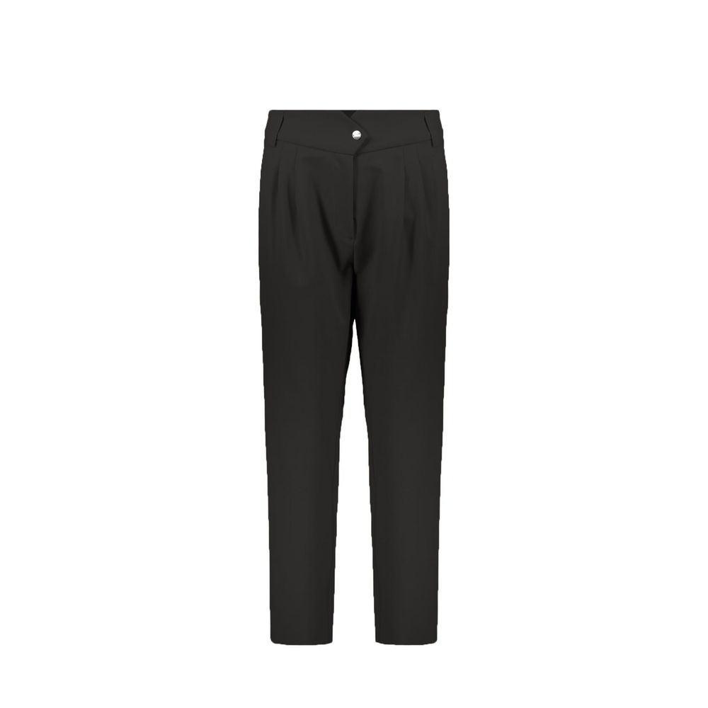 Herno Schwarze Freizeithose aus Elasthan