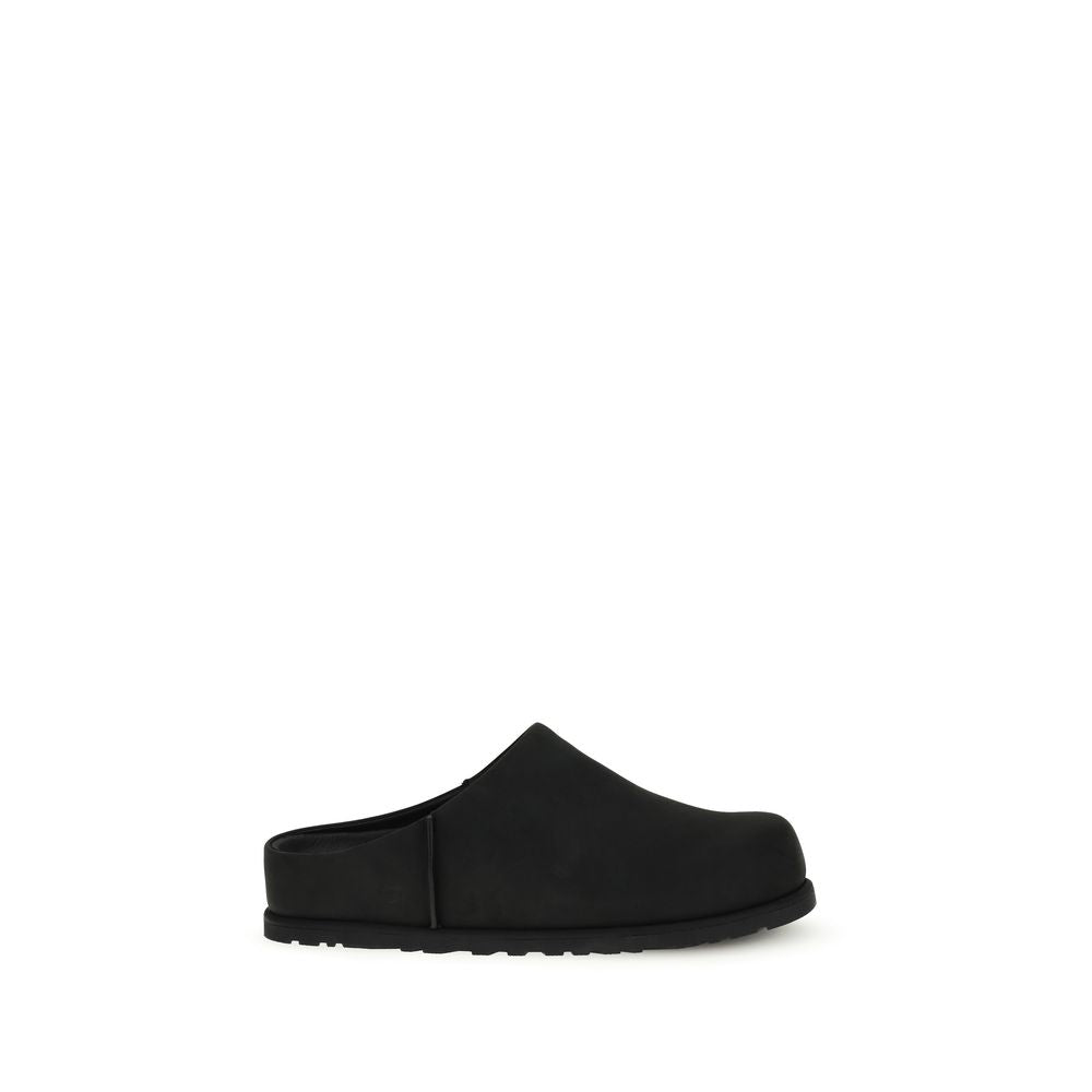 UGG Schwarze Bos Taurus Kalbsleder-Mules