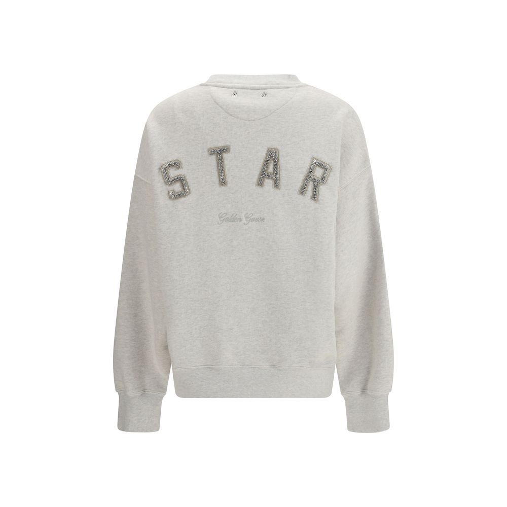 Golden Goose Grauer Baumwollpullover