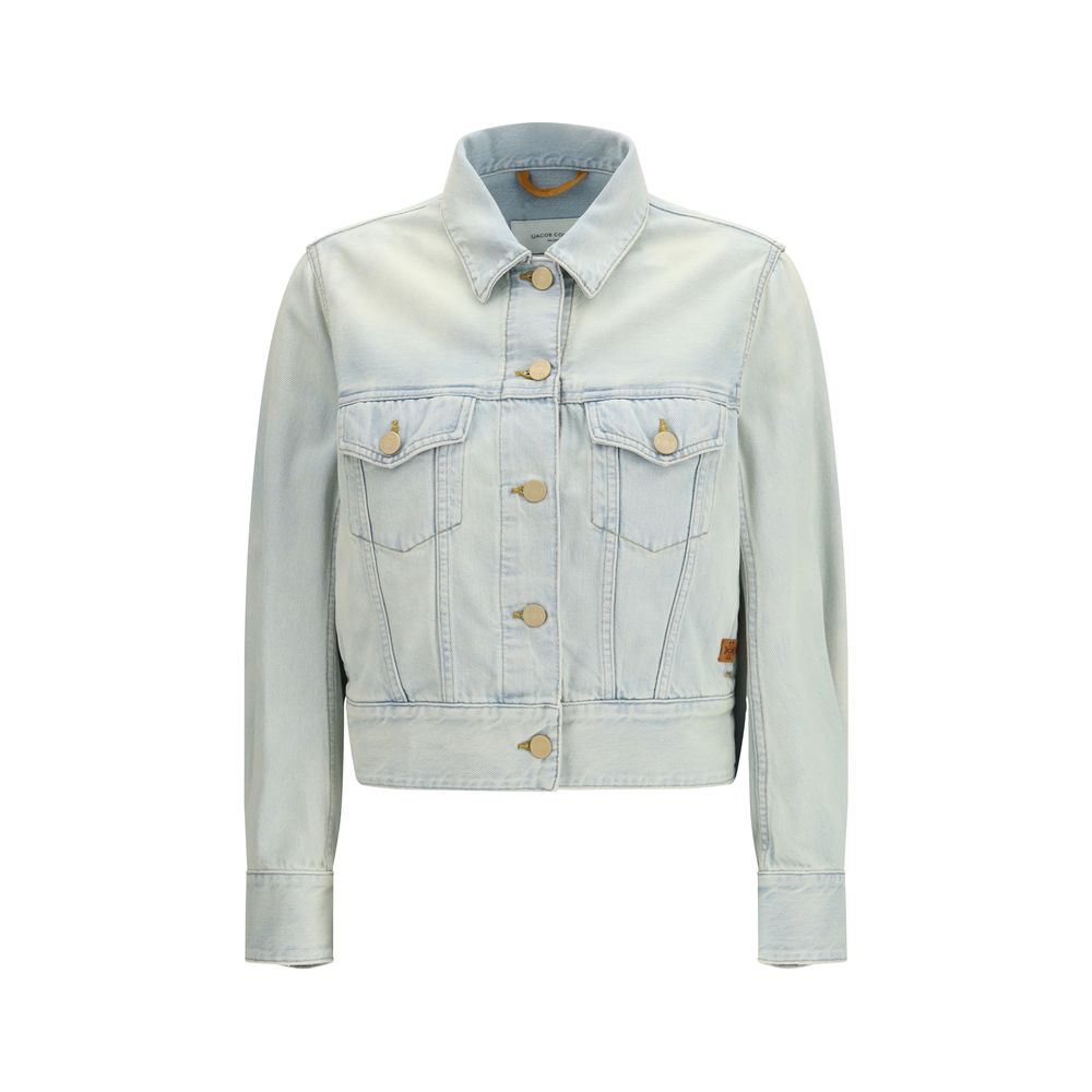 Jacob Cohen Blaue Jeansjacke aus Baumwolle